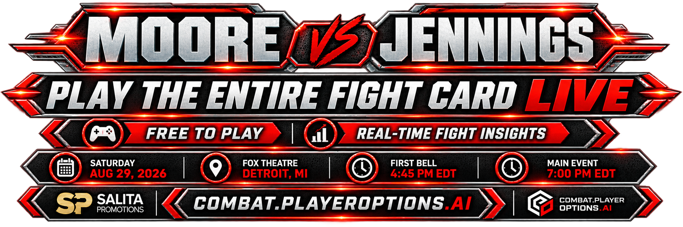 Moore vs Jennings — Player Options Combat